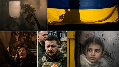 Here are 20 of the most powerful images taken from the first two months of the Russia-Ukraine war