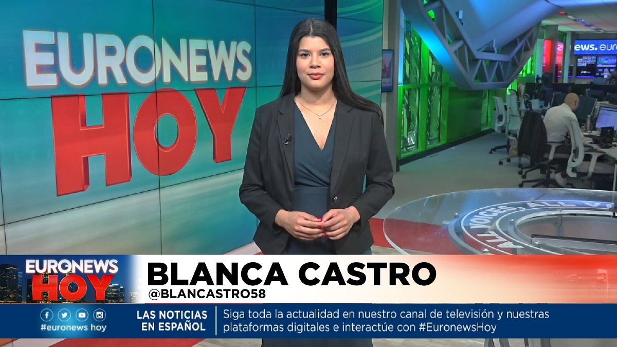 Blanca Castro presenta este martes 19 de abril Euronews Hoy