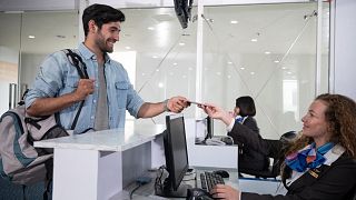 Passengers flying internally in the USA no longer have to wear masks in the airport or aboard their flight