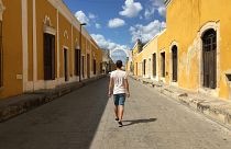 Walking through the beautiful streets of the Yellow City - or Izamal - one of the original Pueblos Mágicos.