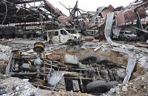 Мариупольский Завод Ильича, захваченный российскими военными