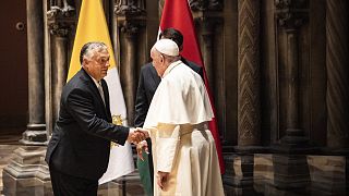 Ferenc pápa tavaly ősszel Budapesten, az Eucharisztikus Kongresszuson találkozott Orbán Viktorral