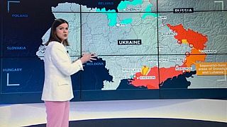 Mapa de la guerra en Ucrania del miércoles 20 de abril de 2022