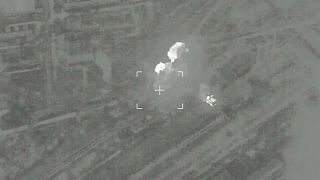 قصف روسي لأهداف في أوكرانيا
