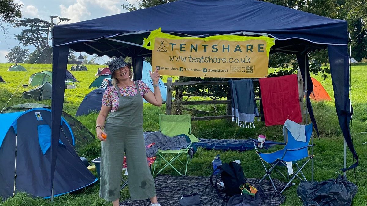 Becka Heaps of Tentshare is on a mission to cut camping waste