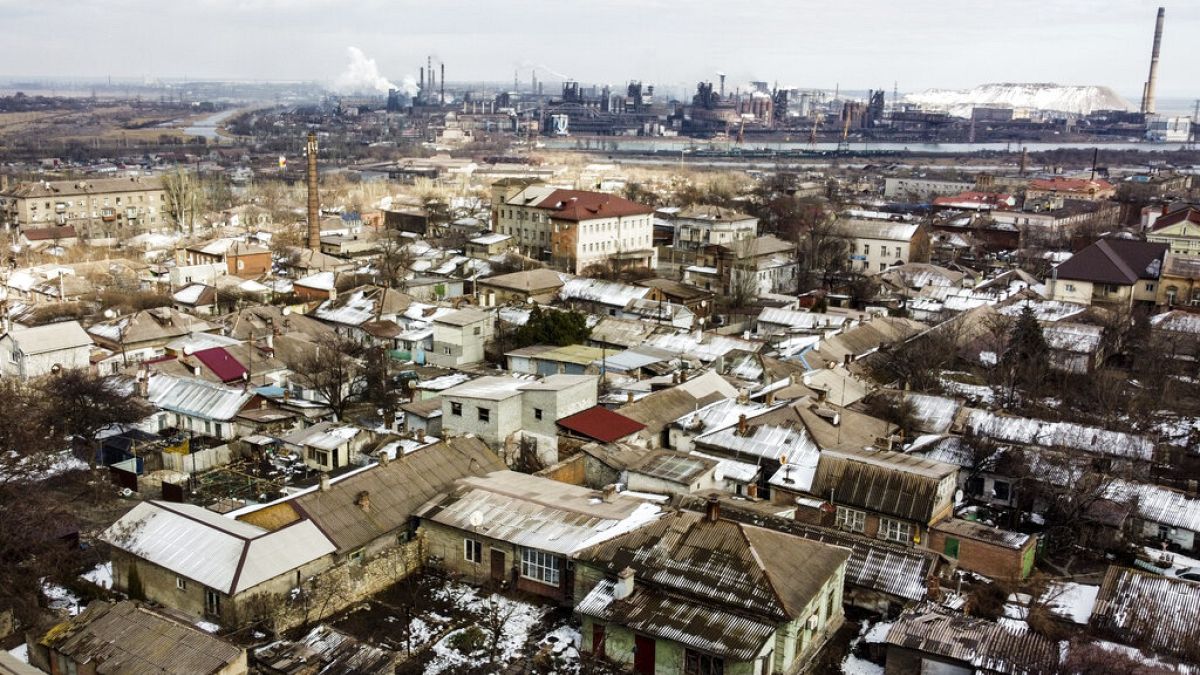 Destruição em Mariupol, Ucrânia