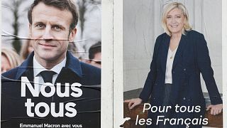 Emmanuel Macron and Marine Le Pen are the frontrunners in the French presidential election but have very different climate policies. 