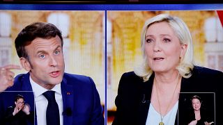 Emmanuel Macron e Marine Le Pen medem forças a 24 de abril