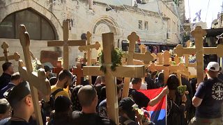 Pâques orthodoxe à Jérusalem