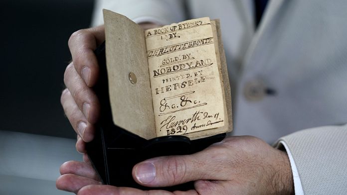 Tiny book of poems by 13-year-old Charlotte Bronte goes up for sale at $1.25 million
