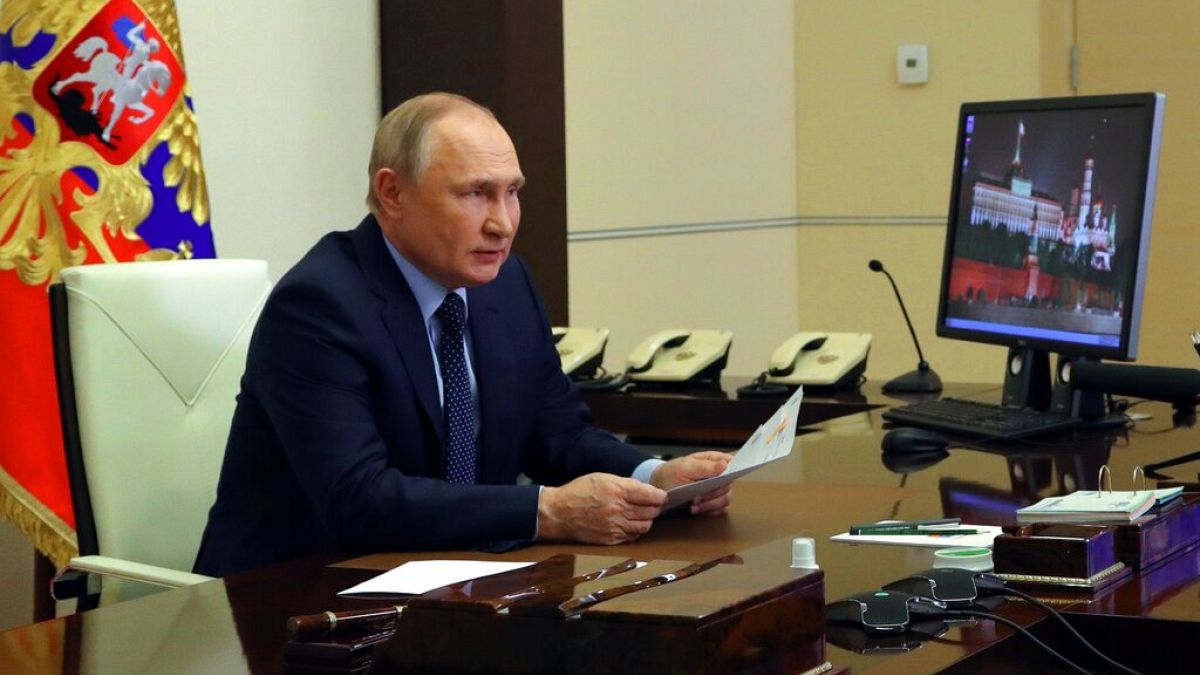 El presidente ruso Vladímir Putin