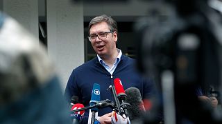 Serbian President Aleksandar Vučić