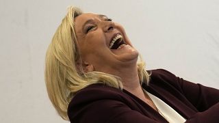 Marine Le Pen, far right presidential candidate.