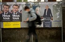 Emmanuel Macron is facing off against Marine Le Pen in France's April 24 presidential runoff.
