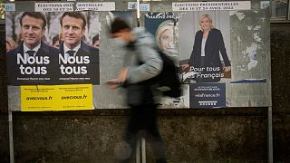 Emmanuel Macron is facing off against Marine Le Pen in France's April 24 presidential runoff.