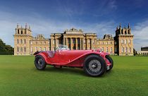 Ferraris, Alfa Romeos and a 1934 Barnato Hassan Special worth more than 4 million pounds are all on display at this year's Salon Privé