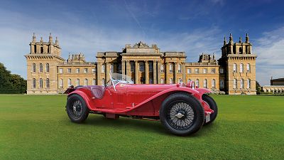 Ferraris, Alfa Romeos and a 1934 Barnato Hassan Special worth more than 4 million pounds are all on display at this year's Salon Privé