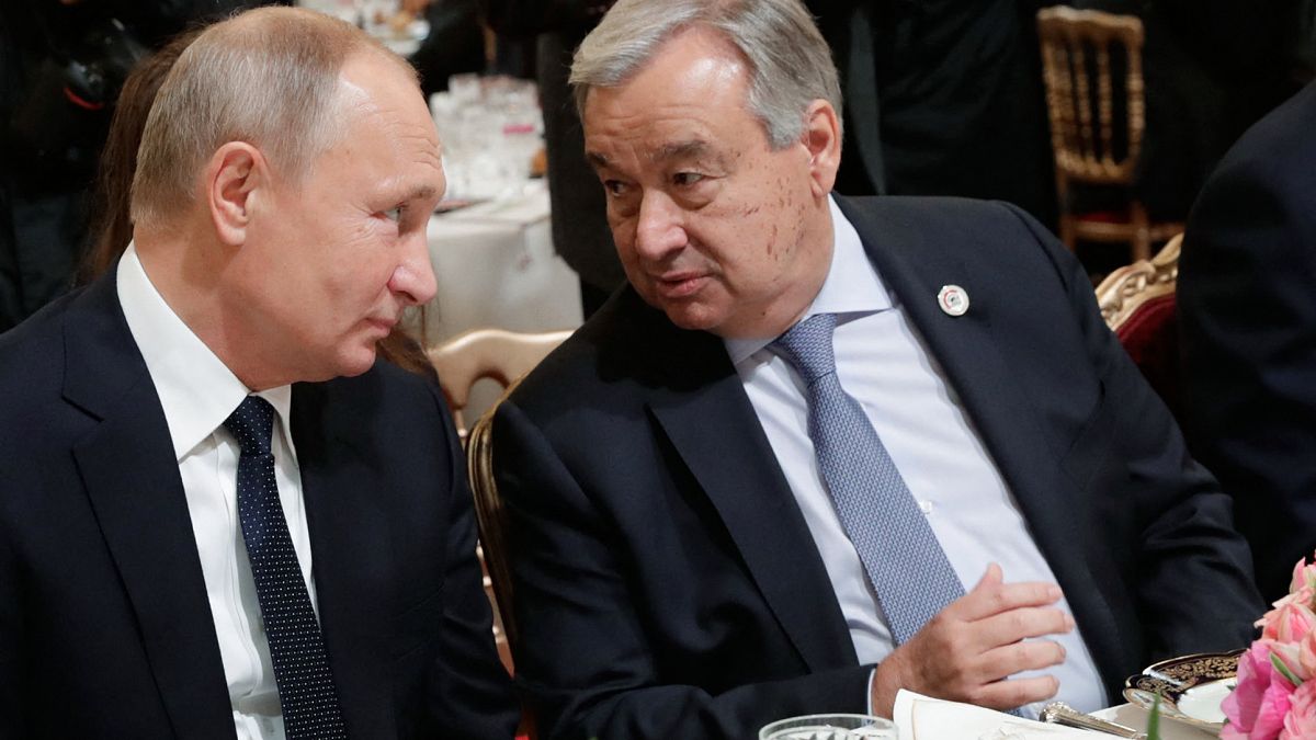 BM Genel Sekreteri Guterres, 26 Nisan'da Moskova'da Putin ile görüşecek