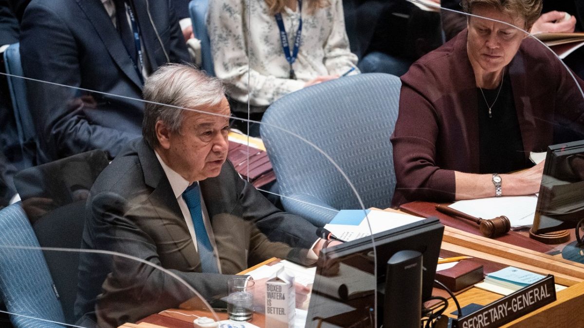 Guterres Anfang April in New York