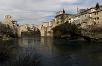 Bosnia's southern city of Mostar in December 2020.