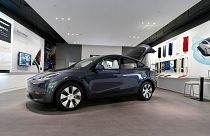 A Tesla Model Y