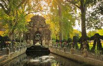 The Medici Fountain is a beautiful, leafy spot in the Luxembourg Gardens.