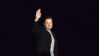 Elon Musk el pasado mes de febrero