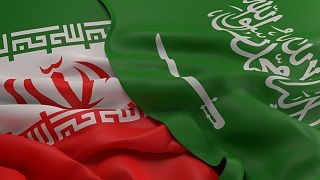 پرچم ایران و عربستان