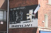 Banksy mural The Mild, Mild West