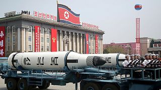 Észak-koreai rakétahordozó jármű