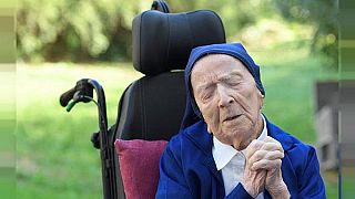 Die Nonne Schwester André lebt in einem Kloster in Toulon