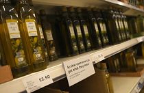 Speiseöl-Rationierungen im Supermarkt