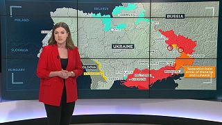 Mapa de la guerra en Ucrania del 26 de abril de 2022 con Sasha Vakulina