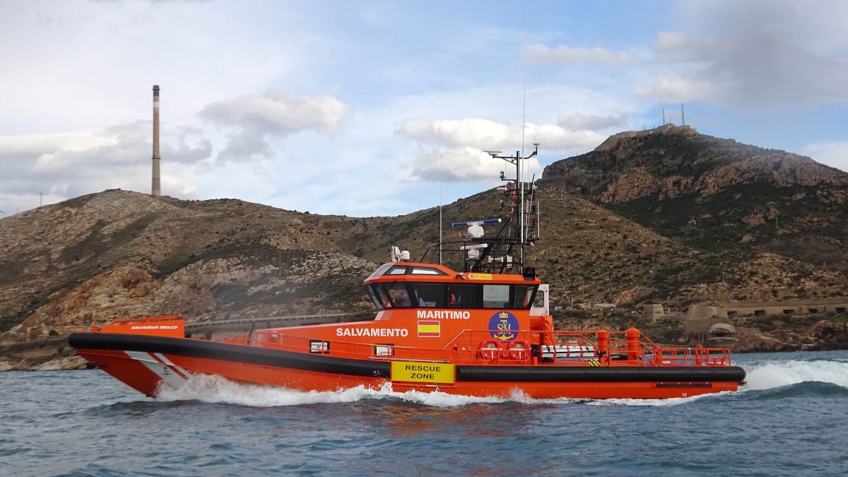 Spain's Coast Guard said 36 people were rescued from the migrant boat.