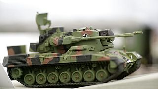 Modell des deutschen Panzers Gepard - ARCHIV