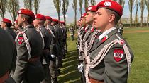 Forças militares austríacas. -