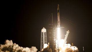 Запуск ракеты-носителя Falcon 9 компании SpaceX 9 декабря 2021