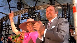 Dutch royal family arrives in Maastricht to celebrate King`s Day