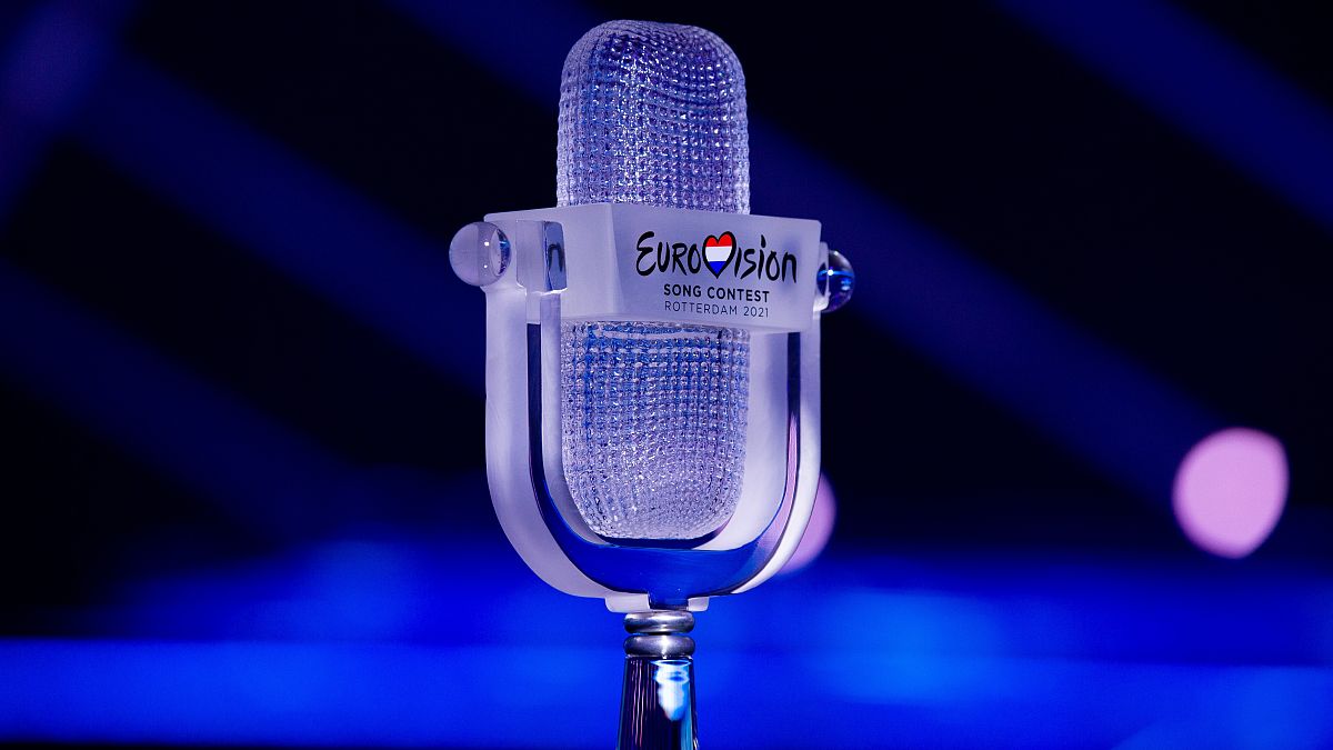 The trophy of the Eurovision Song Contest 2021