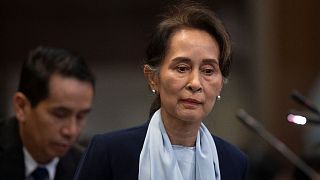 Aung San Suu Kyi was ousted as Myanmar's leader last year by a military junta.