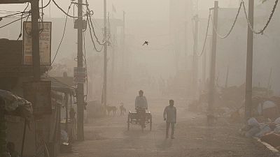 Temperatures have soared past 40 degrees C in New Delhi for several days. Temperatures have soared past 40 degrees C in New Delhi for several days.