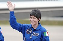 L'astronaute de l'Agence spatiale européenne Samantha Cristoforetti.