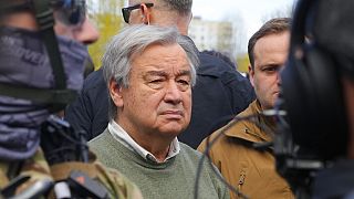 Première visite en Ukraine du Secrétaire général de l'Onu, Antonio Guterres, depuis le début du conflit le 24 février 2022.