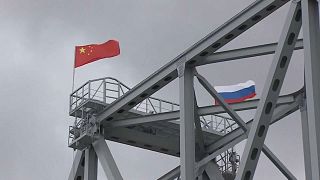 El primer puente ferroviario entre Rusia y China