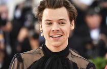 Harry Styles attends The Metropolitan Museum of Art's Costume Institute benefit gala celebrating the opening of the "Camp: Notes on Fashion"