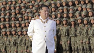 زعيم كوريا الشمالية كيم جونغ أون