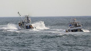 Japon balıkçı tekneleri de arama çalışmalarına katıldı