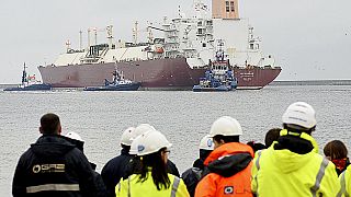 Metanero procedente de Qatar llega al puerto báltico de Swinoujscie