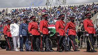Kenya honours former president with state funeral