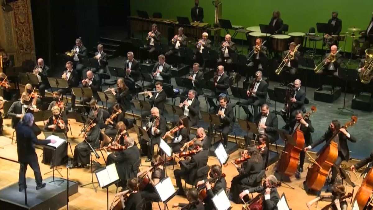 L'Orchestra Sinfonica nazionale ucraina a Venezia. 